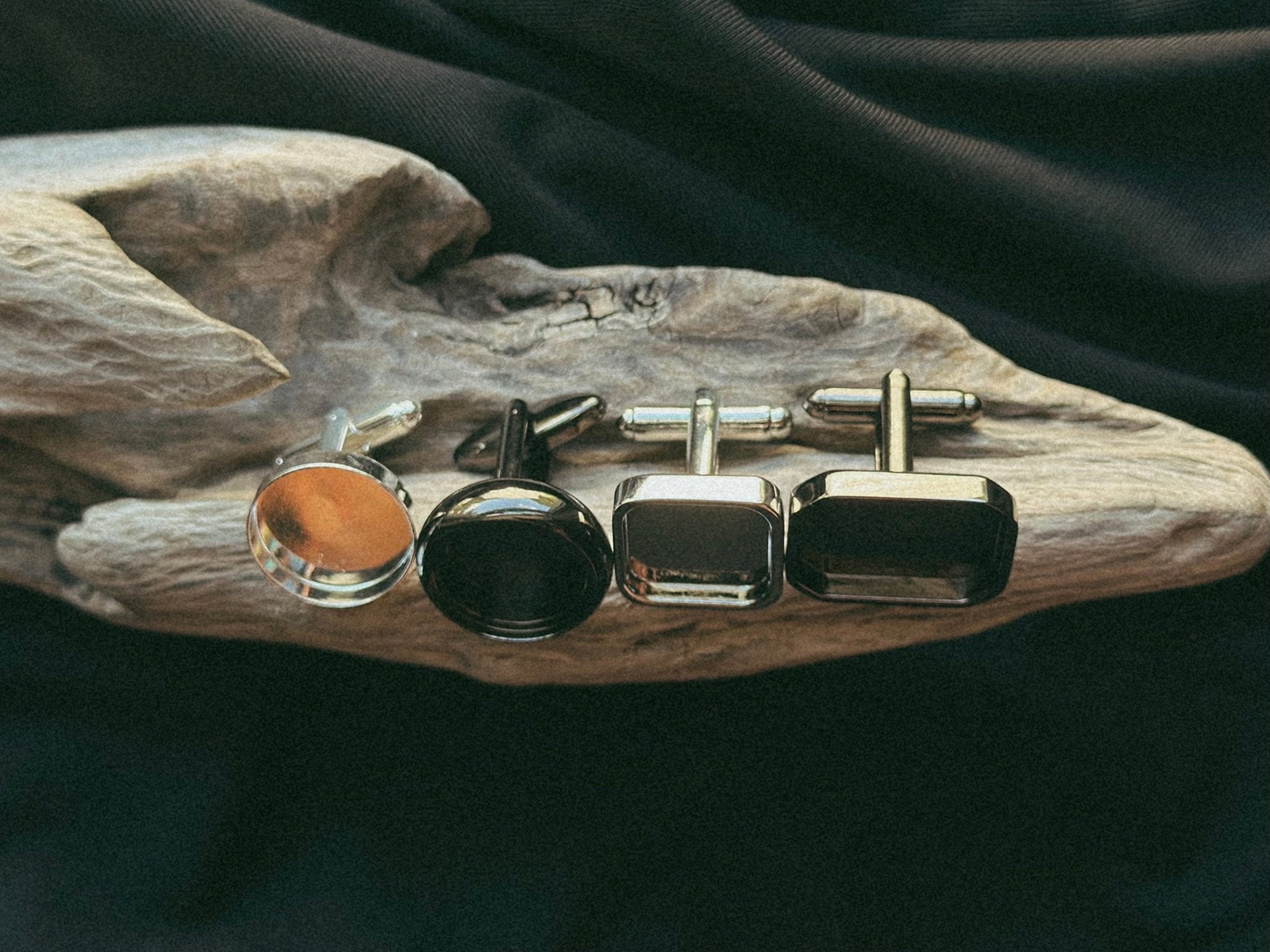 Pet Keepsake/Memorial Cuff Links - Fallen Whiskers