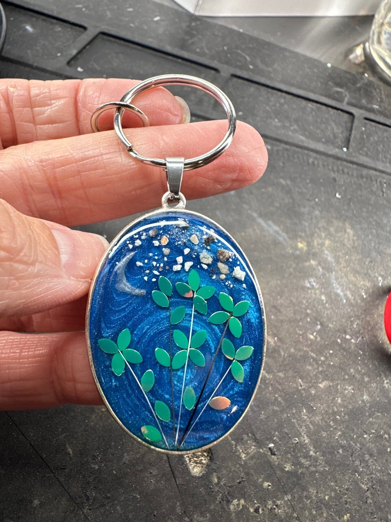 Pet Keepsake/Memorial Keychain - Fallen Whiskers