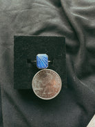 Rectangle Pet Keepsake/Memorial Ring - Fallen Whiskers