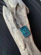 Rectangle Sterling Silver Pet Keepsake/Memorial Pendant - Fallen Whiskers