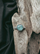 Round CZ Stone Sterling Silver Pet Keepsake/Memorial Ring - Fallen Whiskers