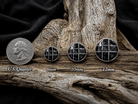 Round Shaped Pet Keepsake/Memorial Ring - Fallen Whiskers