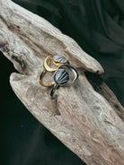 Sterling Silver Adjustable Crescent Moon Pet Keepsake/Memorial Ring - Fallen Whiskers