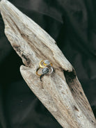 Sterling Silver Adjustable Crescent Moon Pet Keepsake/Memorial Ring - Fallen Whiskers