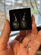Sterling Silver Pet Keepsake/Memorial Dangle Earrings - Fallen Whiskers