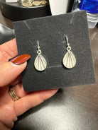 Sterling Silver Pet Keepsake/Memorial Dangle Earrings - Fallen Whiskers