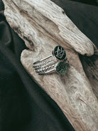 Sterling Silver Whiskie Stacker Pet Keepsake/Memorial Ring - Fallen Whiskers