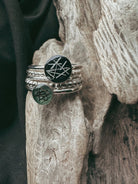 Sterling Silver Whiskie Stacker Pet Keepsake/Memorial Ring - Fallen Whiskers