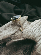 Teardrop Birthstone Pet Keepsake/Memorial Ring - Fallen Whiskers
