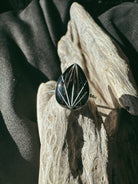 Teardrop Shaped Pet Keepsake/Memorial Ring - Fallen Whiskers