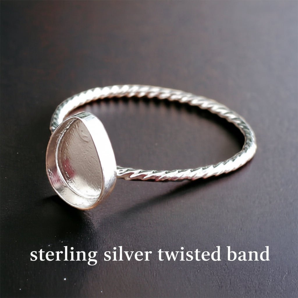 Teardrop Shaped Pet Keepsake/Memorial Ring - Fallen Whiskers