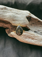 Teardrop Shaped Pet Keepsake/Memorial Ring - Fallen Whiskers