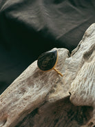 Teardrop Shaped Pet Keepsake/Memorial Ring - Fallen Whiskers