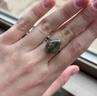 Teardrop Split Band Pet Keepsake/Memorial Ring - Fallen Whiskers