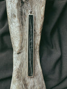 Thin Vertical Bar Whisker Pendant - Fallen Whiskers