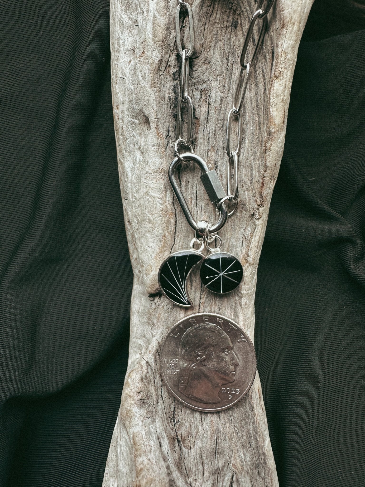 To the Moon & Back Pet Keepsake/Memorial Pendant - Fallen Whiskers