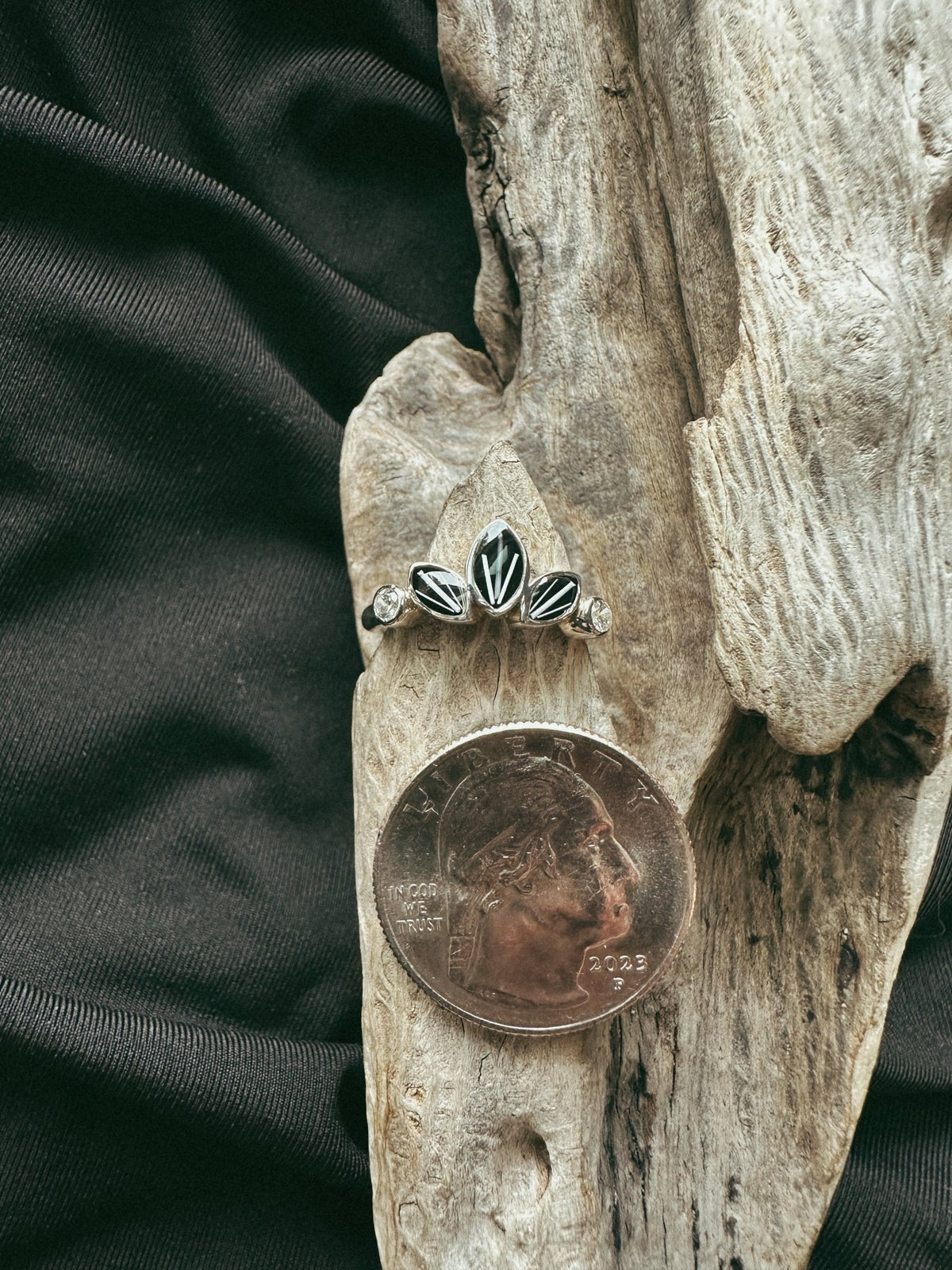 Trilogy Marquise Keepsake/Memorial Ring - Fallen Whiskers Jewelry