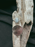 Vintage Hexagon & Stone Pet Keepsake/Memorial Ring - Fallen Whiskers